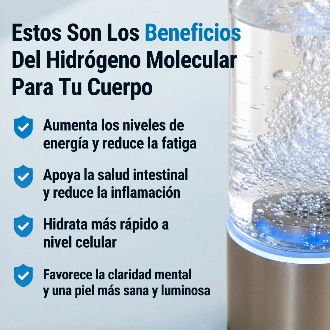 Botella de Agua Hidrogenada