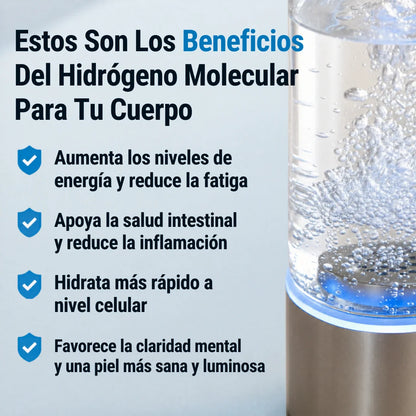 Botella de Agua Hidrogenada